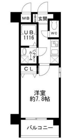 クレアートヨーロッパアベニューシティライフの物件間取画像